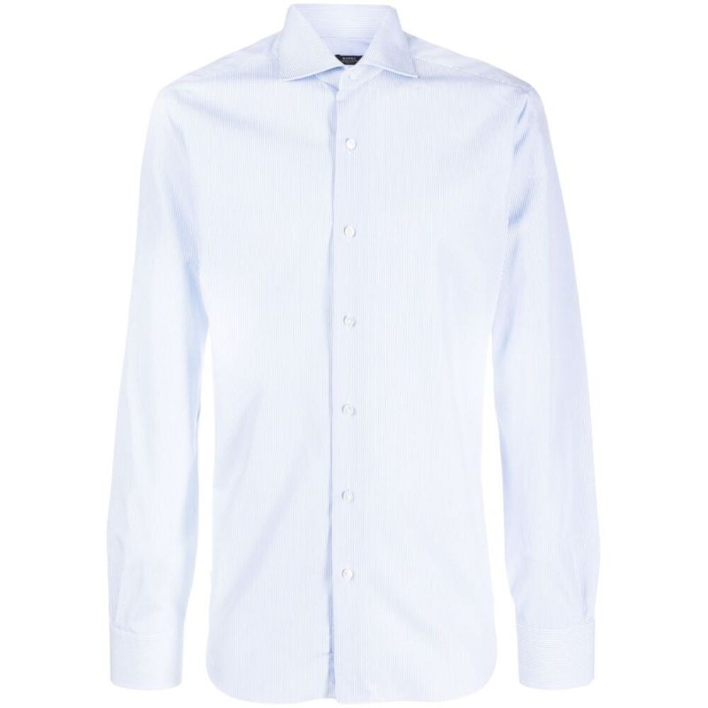 Barba Men Light Blue Shirt